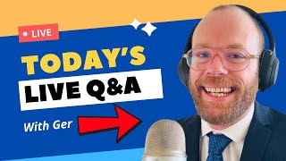 Learn 50 NEW English Words with LIVE English Quiz with Ger ✅❌