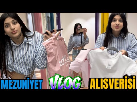 SUDENİN MEZUNİYET ELBİSESİNİ ALDIK! | Tüm Gün Alışveriş Vlogu (BABA  KIZ GÜNÜ)