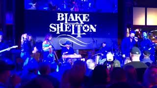 Pryor Baird with Blake Shelton