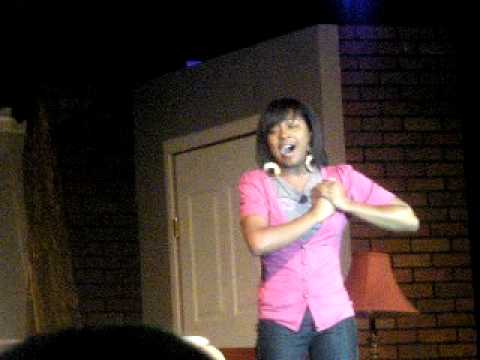 Cheneta Jones in "A House Divivded" stage play
