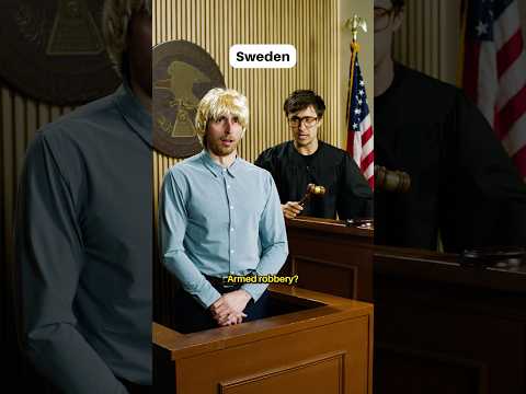 jail time based on country ￼#shorts ￼