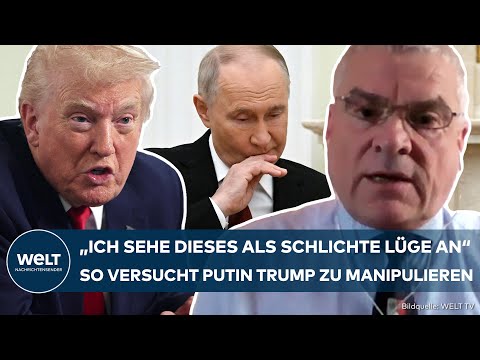 UKRAINE-KRIEG: Ex-General durchschaut Putins Lügen! So versucht der Kremlchef Trump manipulieren