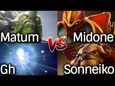 Allstar EU Pubs Dota 2 : Matumbaman GH Puppey VS MidOne Sonneiko
