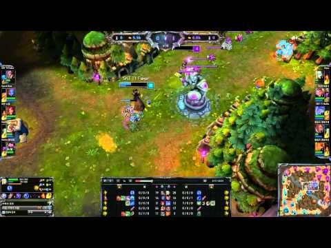 SKT T1 Faker Twisted Fate VS Dopa Orianna