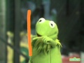 Sesame Street Kermit Draws The Letter K