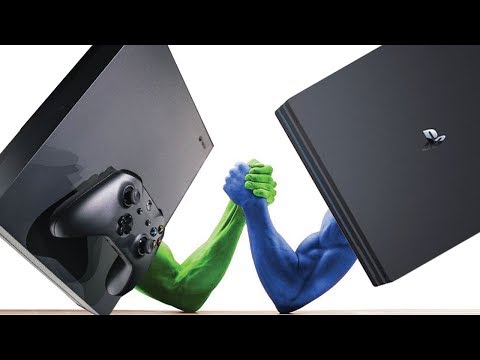 Xbox One X vs PS4 Pro: Release COMPARISON [4K]