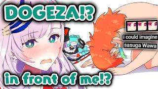 Kiara ACTUALLY Did a DOGEZA in Front of Reine...!?