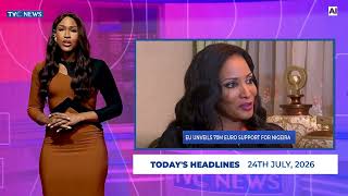 TVC News AI English Headline News | 24th July, 2026