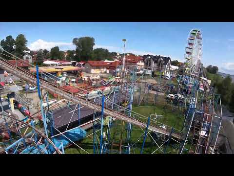 Mielno Family Park - Roller Coaster F1 on ride 2023