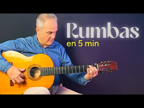 Como Tocar por RUMBAS Paso a Paso   Clase de Guitarra Flamenca para Principiantes
