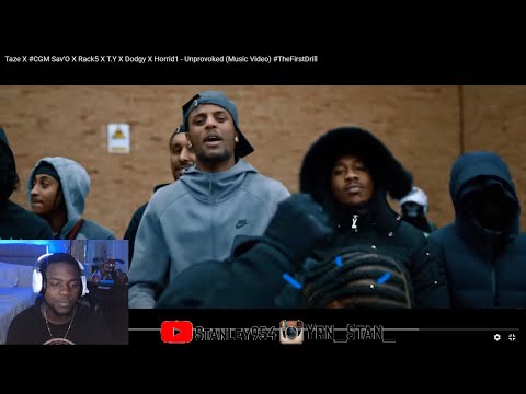 AMERICAN REACTS TO Taze X #CGM Sav'O X Rack5 X T.Y X Dodgy X Horrid1 - Unprovoked (Music Video)