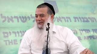 הרב יגאל כהן מודה לה' יתברך לאחר היבחרו לתפקיד חבר מועצת הרבנות הראשית