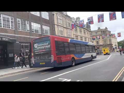 STAGECOACH BUS ROUTE 17 PASSING THROUGH NORTH STREET BRIGHTON