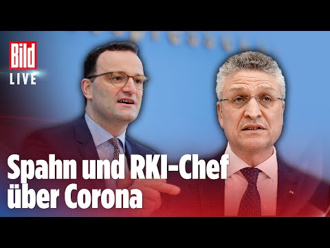 🔴Spahn und RKI-Chef Wieler LIVE zur Corona-Situation