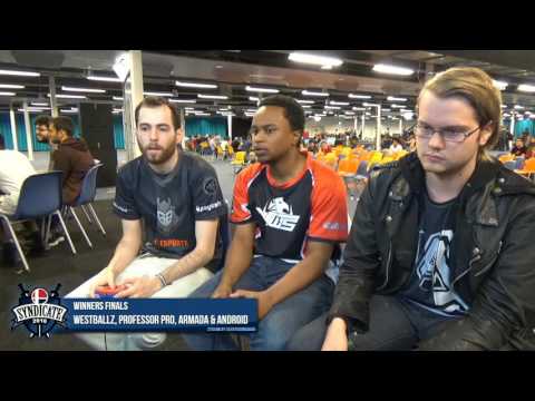 Syndicate - Armada + Android Vs. Westballz + Professor Pro - Winners Finals - Melee Doubles