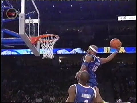 Vince Carter - Off the Backboard Dunk (All-Star Game 2005)