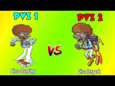 All Zombies in PVZ 1 vs PVZ 2 - Which Team Zombie Will Win? - Zombie vs Zombie