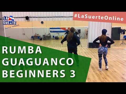 Rumba Guaguanco Beginners - Cuban Rumba, Class 3 #LaSuerteOnline