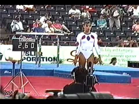11th Team FRA Barbara Solans V - 1991 World Gymnastics Championships 9.525