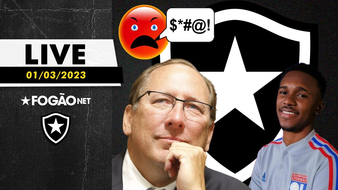 LIVE | Textor assume pressão por conta da venda de Jeffinho, estreia na Copa do Brasil e as últimas do Botafogo