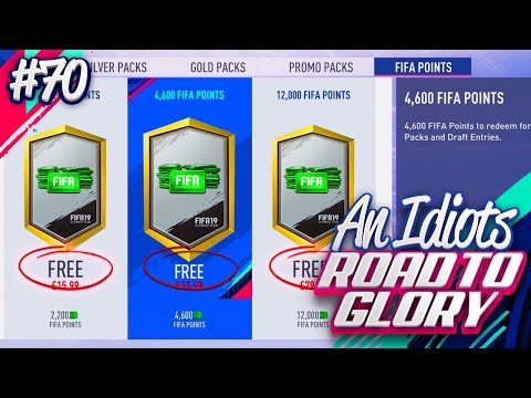 I GOT FREE FIFA POINTS!!! AN IDIOTS FIFA 19 ROAD TO GLORY!!! Episode 70