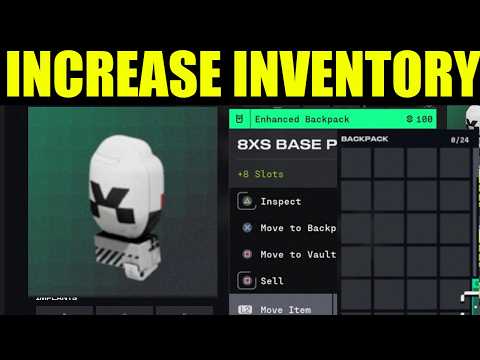 Inventory Space in Marathon - How to Increase