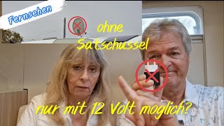Fernsehen ohne Sat Schüssel und nur mit 12 Volt: Die besten Tipps und Tricks