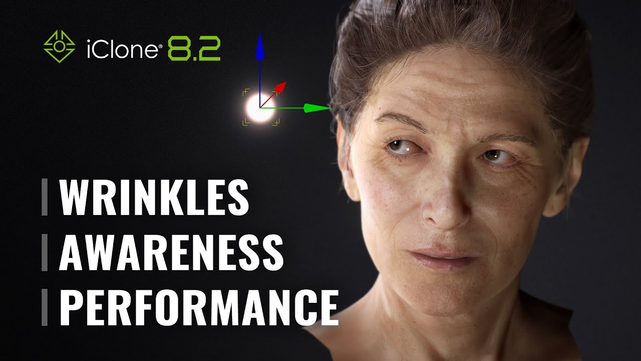 iClone 8.2: Realistic Look-At | Dynamic Wrinkles | Progressive Loading - YouTube