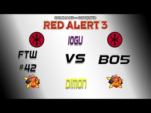 10gu[E] vs Dimon[S] FTW #42 Semi Final A || Red Alert 3