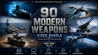 90 Clips — Modern Military Weapons Vehicles Collection