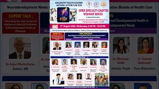 INTERCHAPTER WEBINAR SERIES - In Association with GDBP Chapter of IAP 5th August 2026