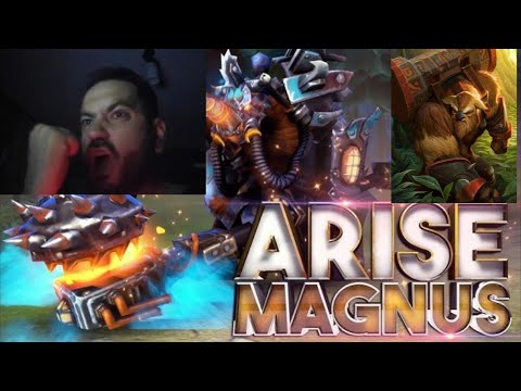 Top Crazy Magnus Plays By Ar1se And Earthshaker WAWWW Plays Dota 2 Highlights !!