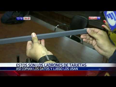 Así actúan ladrones de tarjetas, copian datos y luego los usan