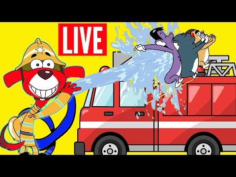 Rat-A-Tat |'LIVE - Red Fire Engine Patrol+Mice Military Police'| Chotoonz Kids Funny Cartoon Videos