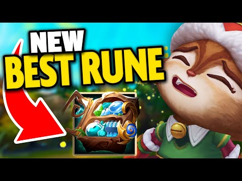 HOW TO SNOWBALL ON TEEMO JUNGLE WITH THIS RUNE