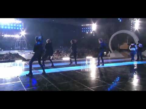 [101229] SHINee - Lucifer (rock remix) @ Gayo Daejun