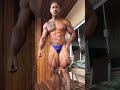 Muscle worship blue sky body