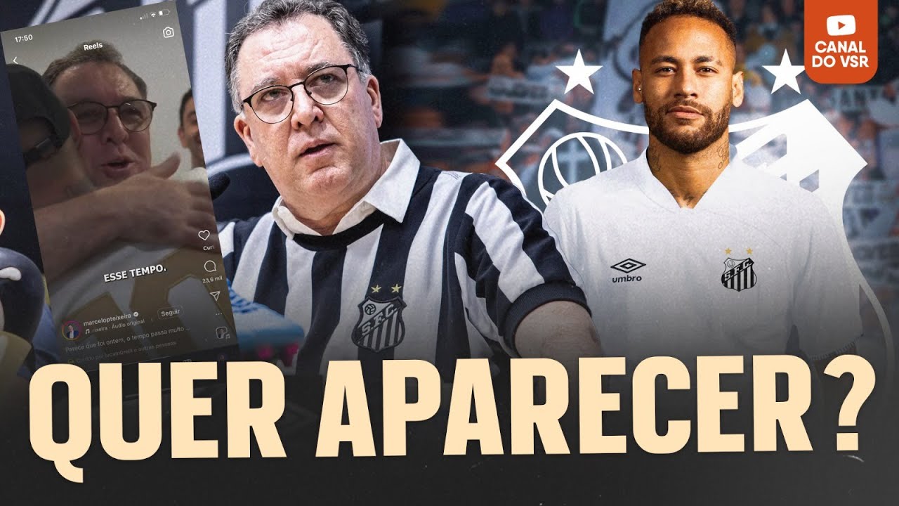 PRESIDENTE 'PAVÃO' FUROU O SANTOS NA VOLTA DE NEYMAR