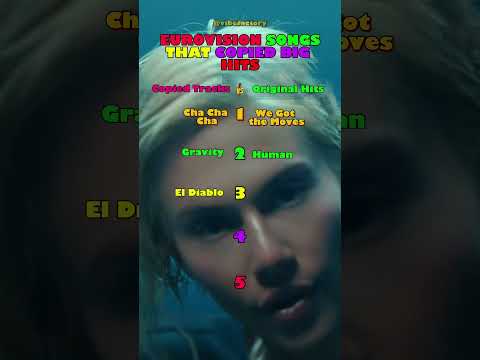 🎤 Eurovision SONGS That Copied Big Hits 🎶