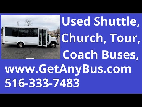 Used Ford e350 Shuttle Bus For Sale | Call 516-333-7483 | Why large families should buy a minibus?
