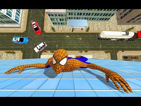 Super Spider Hero City Battle | Flying Spider Hero Simulator - Android GamePlay