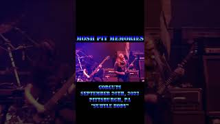 Mosh Pit Memories - Gorguts - pt 4 Subtle Body #gorguts #rock #metal #live #concert