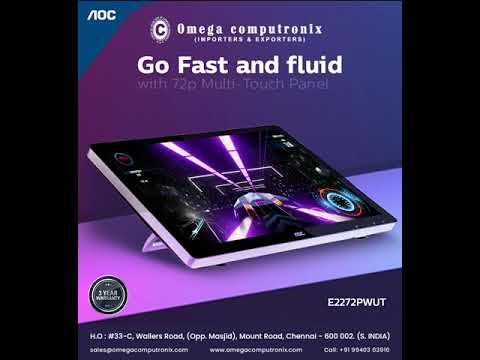 AOC E2272PWUT 21.5" (53.3cm) LED Touch Monitor