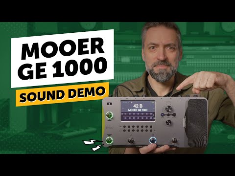 Гитарный процессор эффектов MOOER GE1000 LI - фото 5 - id-p2529596067