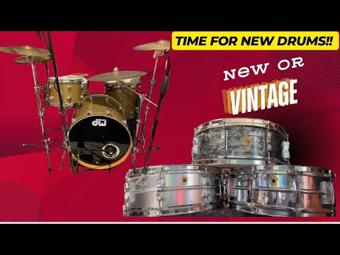 New, used, or vintage drums…. What should i buy?