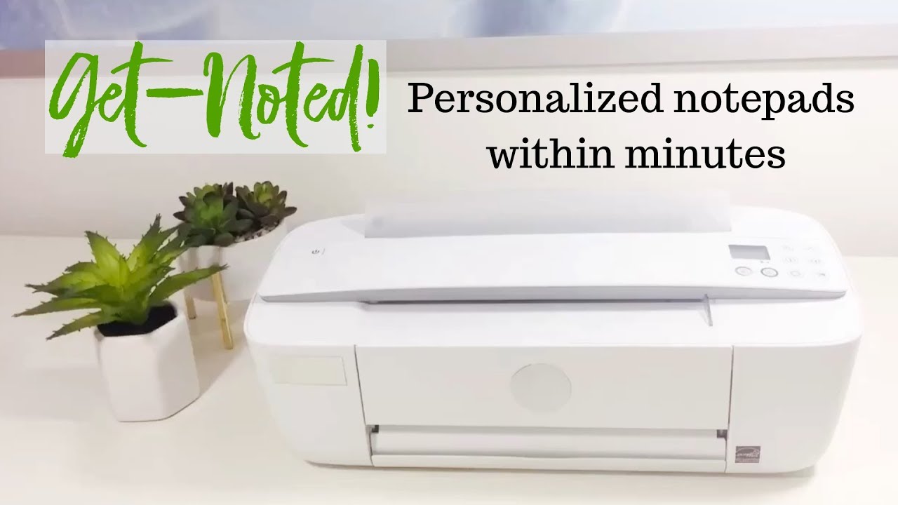 Personalized Notepads Within Minutes - Printing Directions | Get Noted