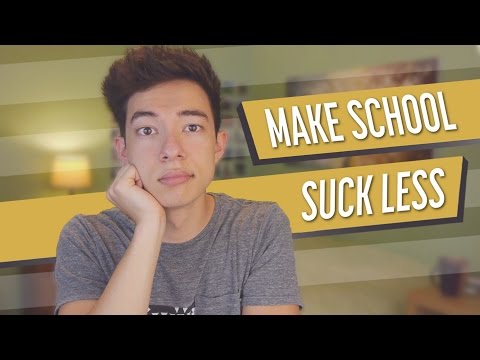 学校では、学校では吸わないようにしましょう。 (Make School Suck Less)