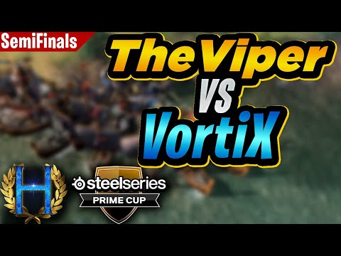 TheViper vs Vortix SF BO3 20000$ SteelSeries Prime Cup | AoE4