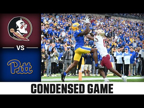 Exciting Florida State vs Pittsburgh Football Game