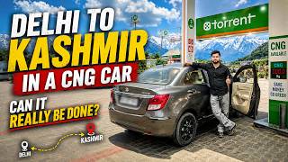 We Took a CNG Car to Kashmir! - Fuel Cost & Challenges?